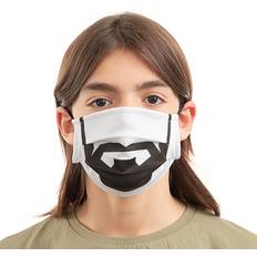 Luanvi Vaskbar Tøymaske Munnbind 3 Pk - Sort Hvit