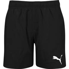 Puma Swim Boys Mid Shorts - Black
