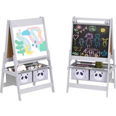 Aiyaplay 3 in 1 Grey Kids Easel Paper Roll