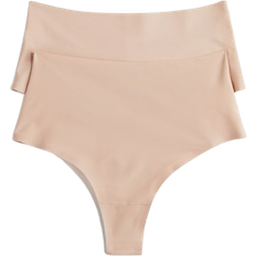 H&M Light Shape Brazilian Briefs 2-pack - Beige