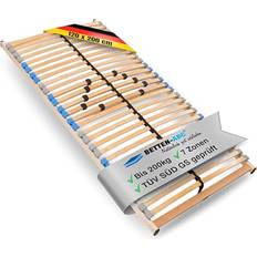 Betten & Matratzen Madera 7 Zonen Lattenrost 120 x 200 cm Rahmenbett