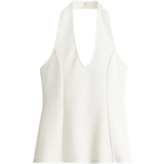 H&M Halterneck Top - White