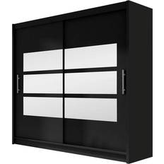 Garderober på rea Scandinavian Choice Bega Black Garderob 180x215cm