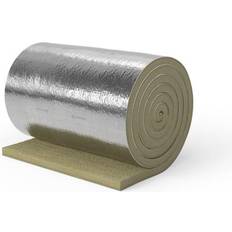 100 mm isolering Rockwool Prolit Lamelmåtte Med Alufolie