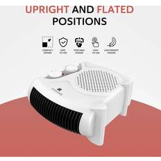 Daewoo 2000W Portable Electric Fan Heater