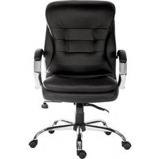 Leathers Office Chairs Teknik Goliath Light Executive Black Office Chair