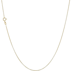 Fine Essential Anchor Round Necklace - Gold