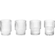ferm LIVING Ripple Drikkeglas 20cl 4stk