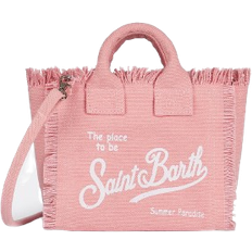 Borse MC2 Saint Barth Cotton Canvas Mini Vanity Bag - Pink