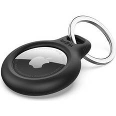Belkin Secure Holder with Key Ring for AirTag 2-Pack Black