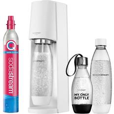 SodaStream Gaspatroner Sodavandsmaskiner SodaStream Terra Value Pack Including 3 Bottles and CO2 Cylinder White