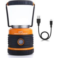 AYL LED Camping Lantern Rechargeable 1800LM 4 Light Modes