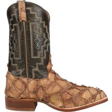 Riding Shoes Tony Lama Leviathan Southwest Pirarucu 11" M - Black/Brown