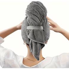 Hair Wrap Towels Temu Microfiber Hair Towels For Women Beige