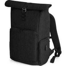 Quadra Tasker Quadra Q-Tech Charge Roll-Up Backpack QD995 - Black