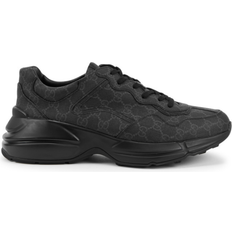 Gucci Men Trainers Gucci Rhyton GG Supreme Mongrammed - Black