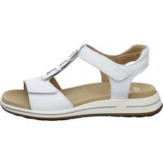 Ara Dame Hjemmesko & Sandaler Ara Sandalette Osaka Sommerschuh Keilabsatz Komfortweite H Weiß