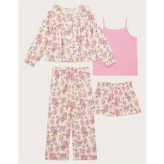 Monsoon Fairy Print Flannel Pyjamas Set - Ivory