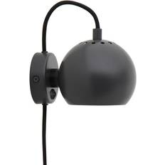 Ball magnet lampe Frandsen Ball Matt Dark Gray Vægarmatur ∅ 12cm