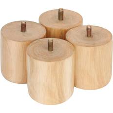 Wood Table Legs Temu 4pcs Wooden Legs 65x70mm Table Leg