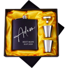 Shein Personalized 6oz Stainless Steel Engrave Flask Hip Flask 17.7cl