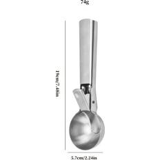 Ice Cream Scoops Temu Automatic Spring Stainless Steel Ice Cream Scoop
