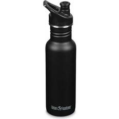 klean-kanteen Classic Sport Cap Black Drikkedunk 0.532L