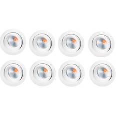 SG Armaturen Junistar Eco MV 8-P White Loftplafond ∅ 9cm 8stk