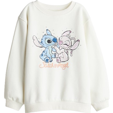 H&M Motif-Detail Sweatshirt - White