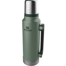 Dishwasher Safe Thermoses Stanley Classic Legendary Hammertone Green Thermos 1.4L