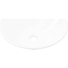 vidaXL Lavabo De Cerámica Porcelana Art Blanco