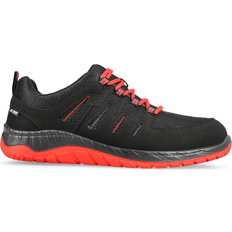 Stålkappe Arbejdssko Elten Maddox Safety Shoes - Black/Red