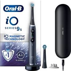 Oral-B 2-minuterstimer Eltandborstar & Irrigatorer Oral-B iO Series 9 + 2 Brush Head Black Onyx