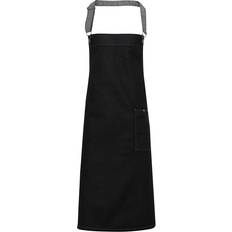Aprons Premier District Latzschürze One Size - Jeansblau/Schwarz