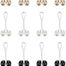Broschen Shein Damen Pins Perlenbrosche Kopftuchclips Sicherheitsnadeln