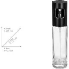 Wenko Nevo Black Spray Bottle 100 ml Oil- & Vinegar Dispenser