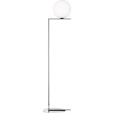 Flos IC F2 Chrome Gulvlampe 185.2cm