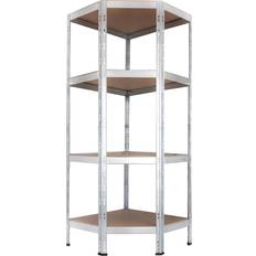 AR Shelving Stålreol 4 Hylder 175 kg Reolsystem