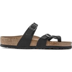Birkenstock mayari sort Birkenstock Mayari Vegan Birkibuc - Black