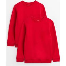 Tu Sweatshirts Tu Red Crew Neck Sweatshirts 4 Years - Red
