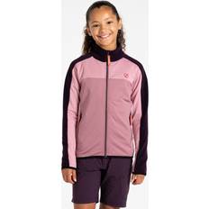 Rosa Fleecejackor Dare 2b Kids Emergent IV Stretch Midlayer Deep Plum - Pink/Pink