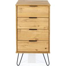 Core Products Augusta 4 Narrow Light Brown Chest of Drawer 45x90.3cm