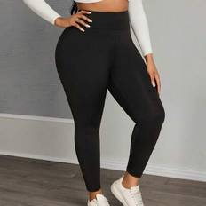 Shein Lässig Sport Slim Leggings 3 Pack - Frauen