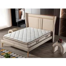 Betten & Matratzen Luxuriöses Elegantes Design Beige 81 x 100 cm Boxspringbett