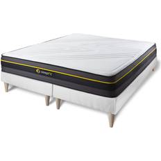 Ensembles de Lit Ensemble Double Sommier Matelas Active A 160x200 cm