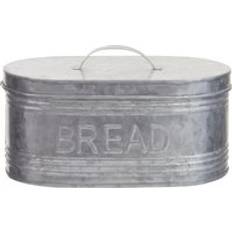 Bread Boxes on sale Premier Drummond Galvanised Steel Bin Silver One Size Bread Box