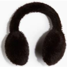 H&M Fluffy Earmuffs - Dark Brown