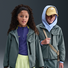 Nike Waterproof Jackets Nike City Utility Older Kids Jacket - Grey