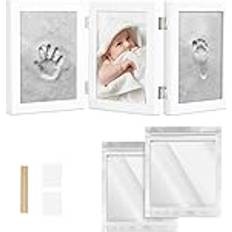 Babybildram Med Gipsavtryck 220 x 170 x 22 mm