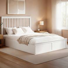 Wooden ottoman double beds beds & mattresses Flair Airedale Double Wooden Ottoman Frame Bed